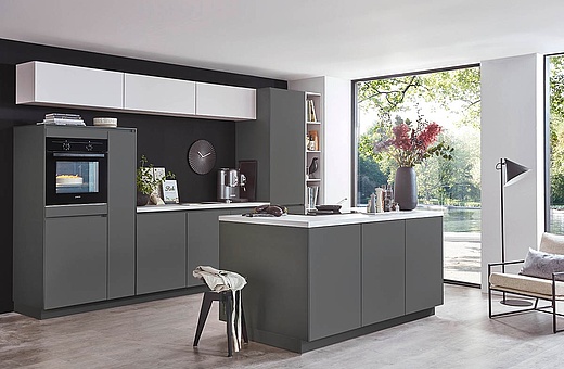 Nobilia Einbauküche Laser B703825 • Möbel Schäfer