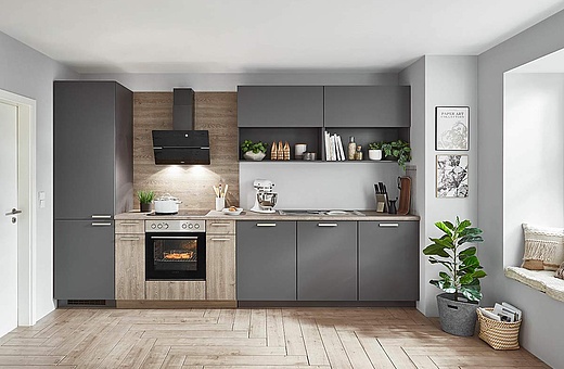 Nobilia Einbauküche Senso/Riva B704547 • Möbel Schäfer