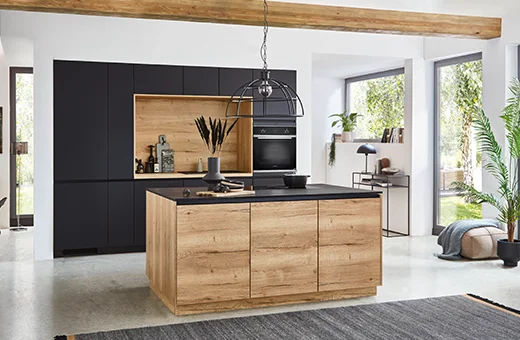 Nobilia Einbauküch Easytouch/Structura B704665 • Möbel Schäfer
