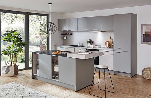 Nobilia Einbauküche Easytouch/Riva B704721 • Möbel Schäfer